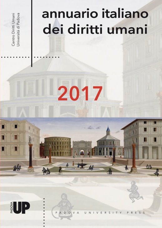 Annuario italiano dei diritti umani 2017, copertina 