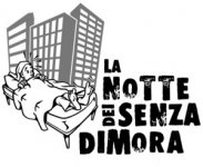 Logo dell'iniziativa "La notte dei senza dimora"