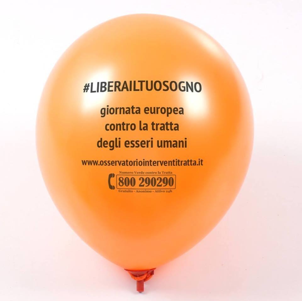 Libera il tuo Sogno! - evento 18 ottobre della 11° giornata europea contro la tratta degli esseri umani