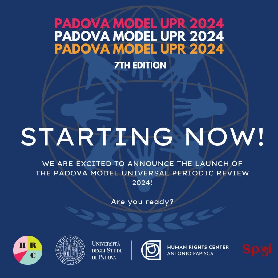 Padova Model UPR, 7° edition, 18-22 November 2024