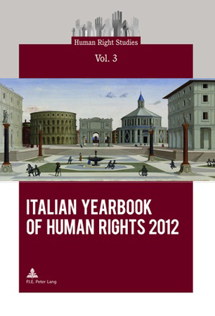 Copertina dello Italian Yearbook of Human Rights 2012, Bruxelles, Peter Lang 2013