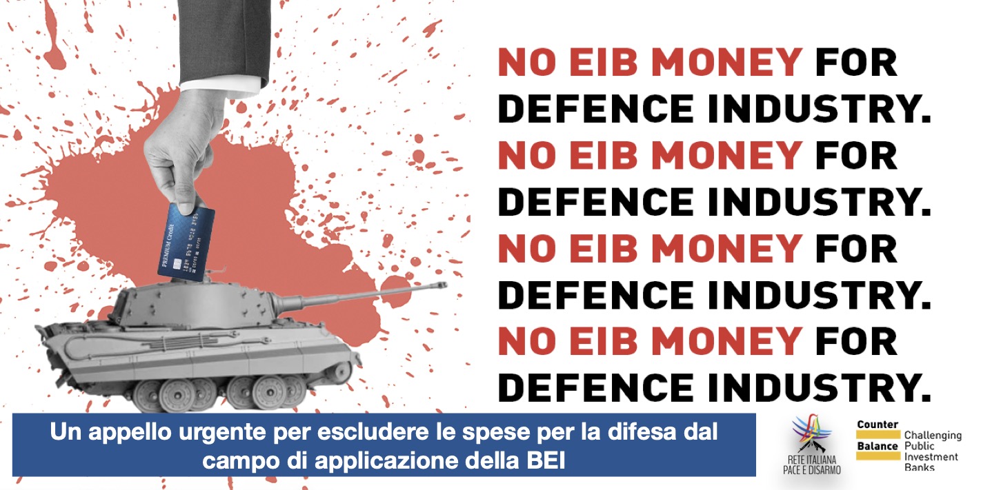 Urgent Appeal to Exclude Defense Spending from the Scope of the EIB
