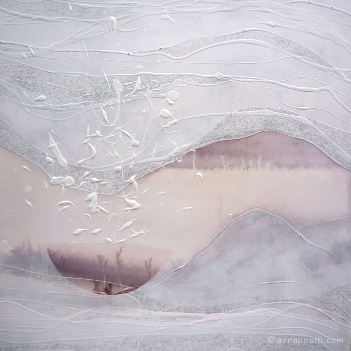 Anna Piratti, Stupore, VASI COMUNICANTI / paintings / acrilic on canvas 2013