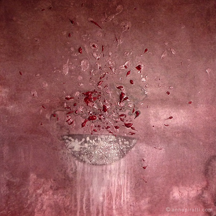 Anna Piratti, Fascino, VASI COMUNICANTI / paintings / acrilic on canvas 2013