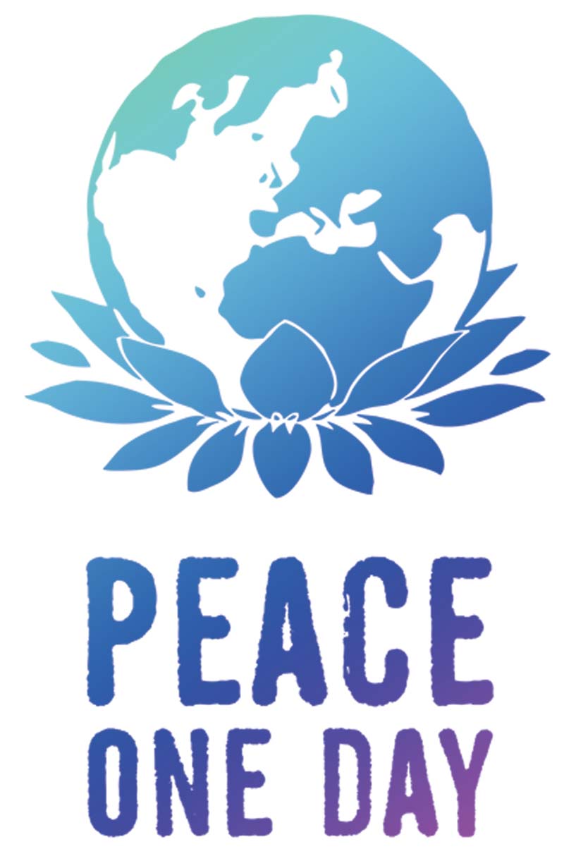 Logo di Peace One Day, organizzazione nongovernativa internazionale attiva per la promozione della Giornata internazionale della pace (21 settembre)
