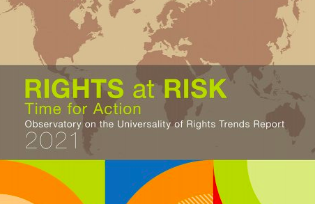 Diritti a rischio: il report 2021 dell'Osservatorio sull'Universalità dei Diritti