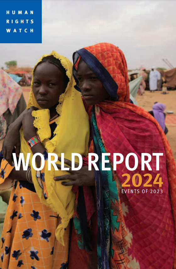 Human Rights Watch ha recentemente pubblicato il Rapporto mondiale 2024.
