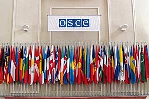 Bandiere dei Paesi membri dell'OSCE