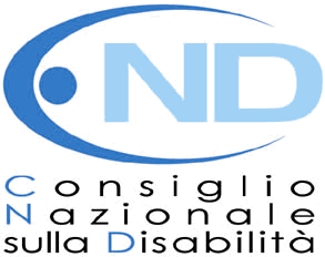 Logo Consiglio nazionale sulla disabilità -CND 