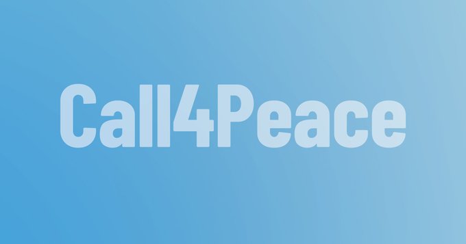  #Call4Peace initiative