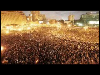 Dimostrazioni in Egitto presso Piazza Tahrir, 2011