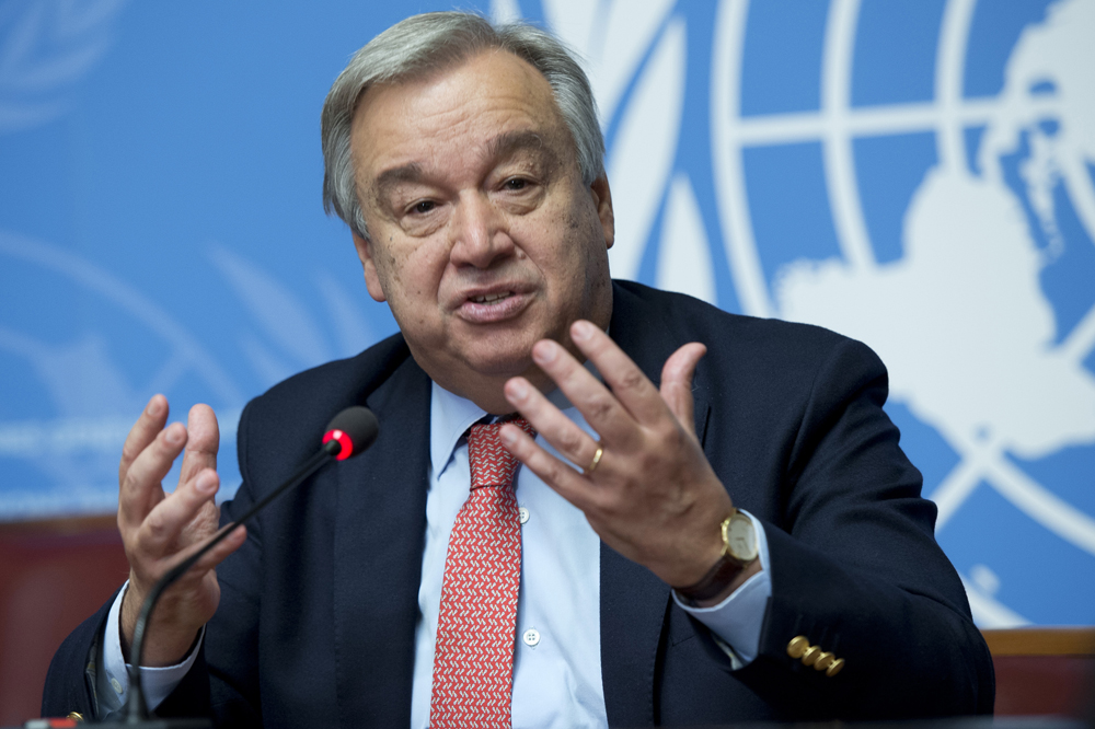 Antonio Guterres, Segretario Generale delle Nazioni Unite 