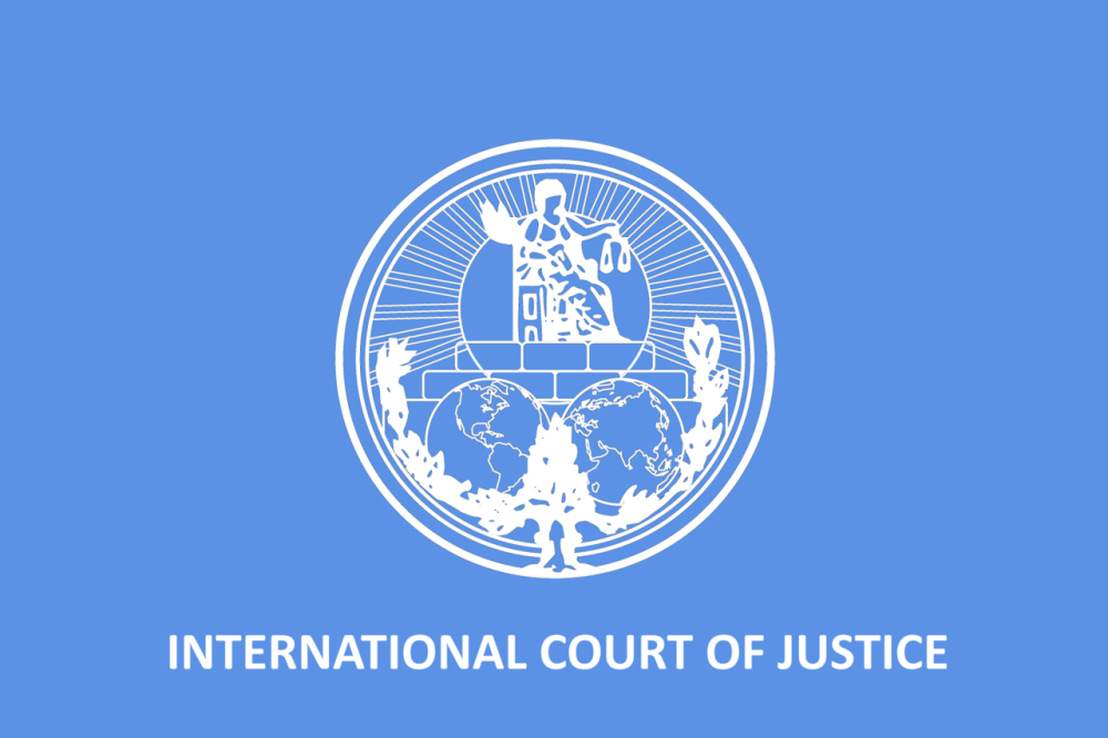 Logo Corte internazionale di giustizia