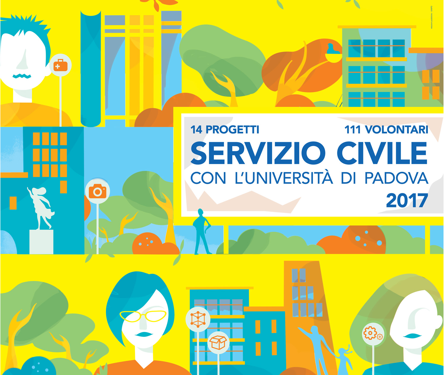Servizio civile con l'Università di Padova, 2017