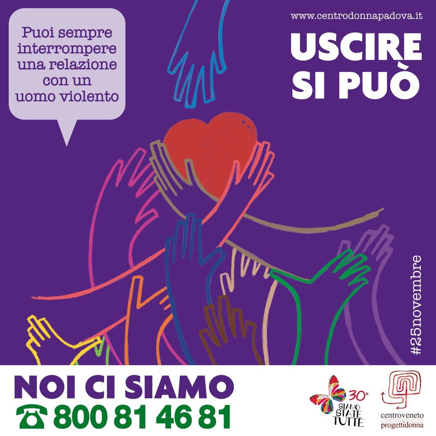 Campagna di sensibilizzazione “USCIRE SI PUÒ”, Centro Veneto Progetti Donna 