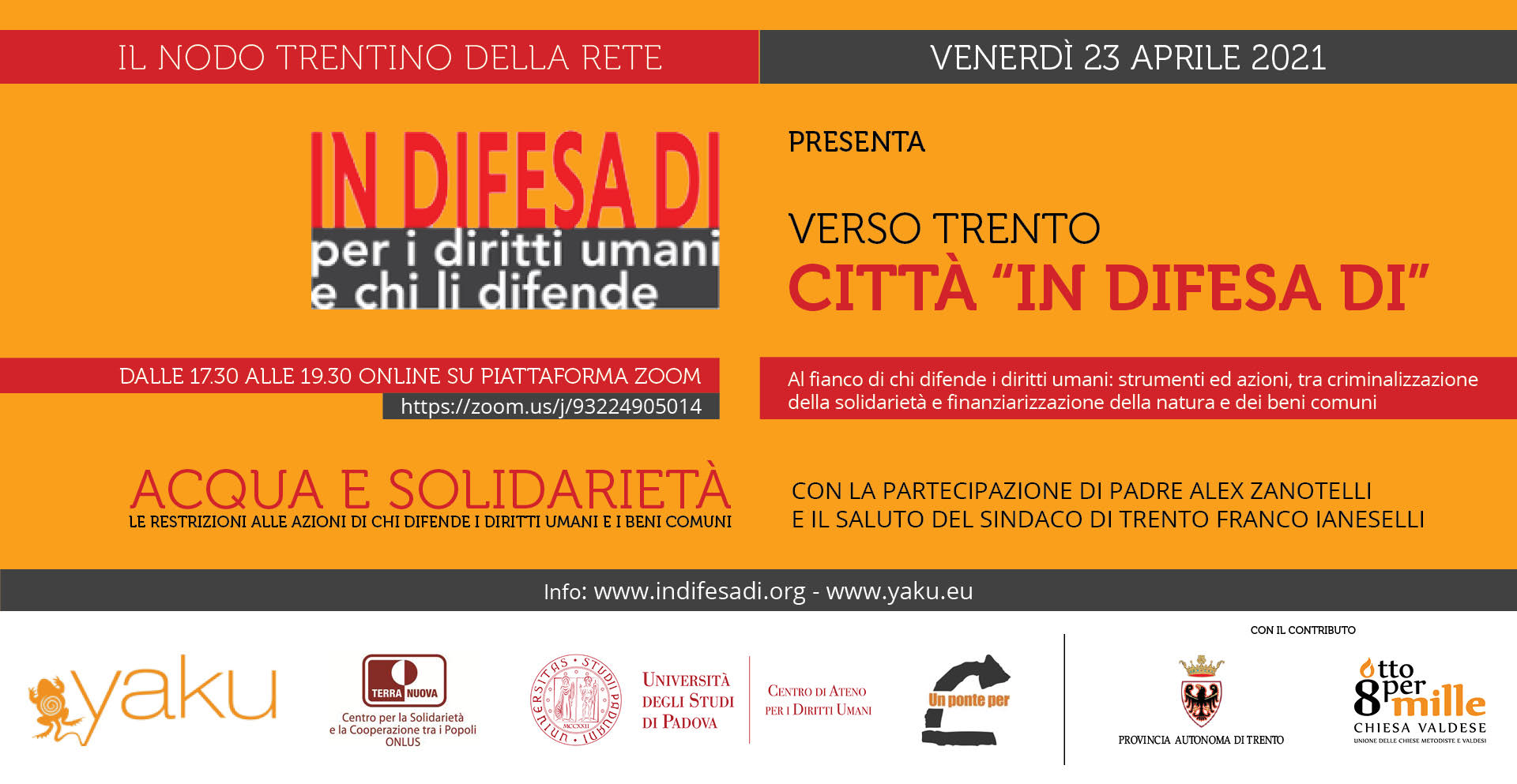 Seminari del Nodo Trentino della rete IDD
