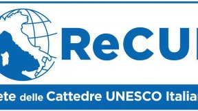 Logo della ReCUI, un mondo con l'Italia al centro