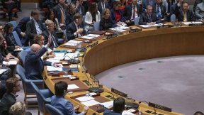 Riunione del Consiglio di Sicurezza per votare una risoluzione