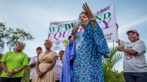 La vice Segretario Generale dell'ONU Amina Mohammed all'International Women’s Day 2020 Walk for Life in Papua Nuova Guinea