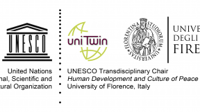 Cattedra Transdisciplinare UNESCO Sviluppo umano e cultura di pace, Università di Firenze, logo