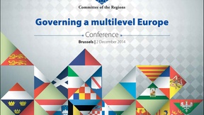Locandina della conferenza "Governare un' Europa a più livelli", 2 dicembre 2014