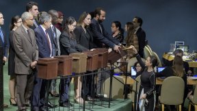Assemblea generale delle Nazioni Unite, raccolta di schede elettorali per l'elezione dei membri componenti il Consiglio diritti umani, 12 ottobre 2018