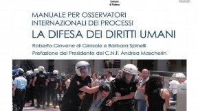Convegno Manuale per osservatori internazionali dei processi. La difesa dei diritti umani, 11 dicembre 2019, Padova