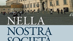 Copertina del libro "Nella Nostra Società. Cittadinanza e Costituzione", di Luciano Corradini e Andrea Porcarelli, 2012