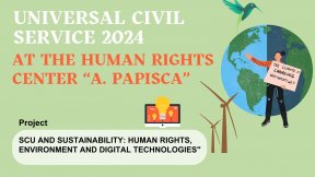 Universal Civilian Service at the Human Rights Center: call for applications open for the project "SCU and sustainability: human rights, environment and digital technologies"
