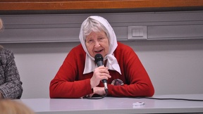 Vera Vigevani Jarach, madre de Plaza de Mayo, intervento presso la facoltà di Scienze Politiche, Università di Padova, 19 novembre 2010.