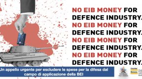 Appello urgente per escludere le spese per la difesa dal campo di applicazione della BEI
