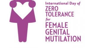 Giornata internazionale della tolleranza zero per le mutilazioni genitali femminili, logo