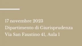 Università di Brescia: Giornata di Studi sulla Pace - Brescia, 17 novembre 2023
