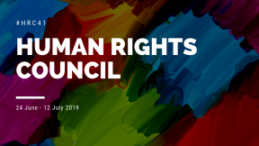 41^ sessione del Consiglio diritti umani delle Nazioni Unite