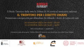 Webinar "Il Trentino per i diritti umani"