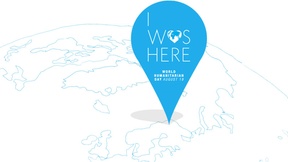 Logo della campagna "I was here", 2012