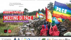 Venerdì 16 marzo mille studenti e insegnanti del Friuli Venezia Giulia s'incontreranno nelle trincee del Carso goriziano per dare vita ad una grande manifestazione di pace contro le guerre, la violenza e l'indifferenza.

