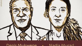 Premio Nobel per la Pace 2018 conferito a Denis Mukwege e Nadia Murad