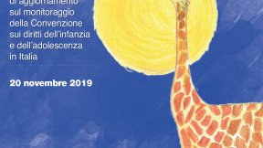 10° Rapporto di aggiornamento sul monitoraggio della Convenzione ONU sui Diritti dell'Infanzia e adolescenza in Italia - locandina