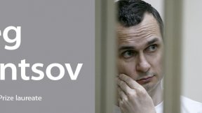 The European Parliament awarded the 2018 Sacharov Prize for freedom of thought to Oleg Sentsov