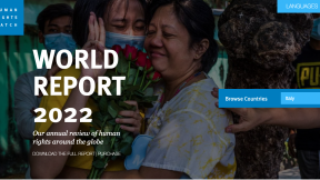 Cover photo: A protester released from prison after three weeks of detention is reunited with her mother in Yangon, Myanmar, March 24, 2021. The three-finger salute, adapted from “The Hunger Games,” is a widely used sign of civil disobedience. 