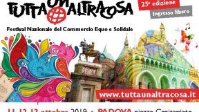 Locandina Tuttaunaltracosa festival, Padova 2019 
