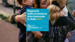 UNHCR, Copertina rapporto 2017 sulla protezione internazionale in Italia 