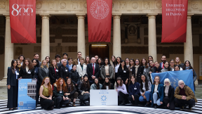 Foto di gruppo dei partecipanti al Padova Model UPR 2022