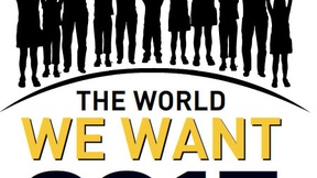 The World We Want 2015, logo