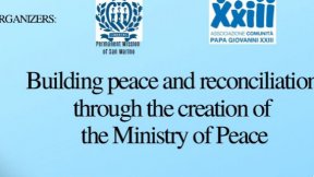 Building peace and reconciliation through the creation of a Ministry of Peace