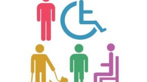Loghi riguardanti le diverse forme di disabilità