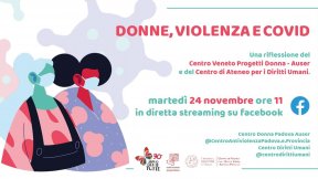 Donne, violenza e Covid, 24 novembre 2020