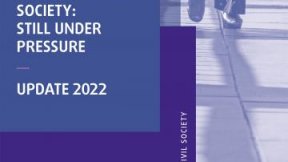 La società civile europea: ancora sotto pressione - aggiornamento 2022 - copertina
