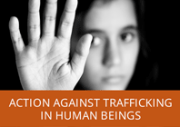 Image of a child. Children who are victims of trafficking are protected by the Council of Europe Convention on Action against Trafficking in Human Beings